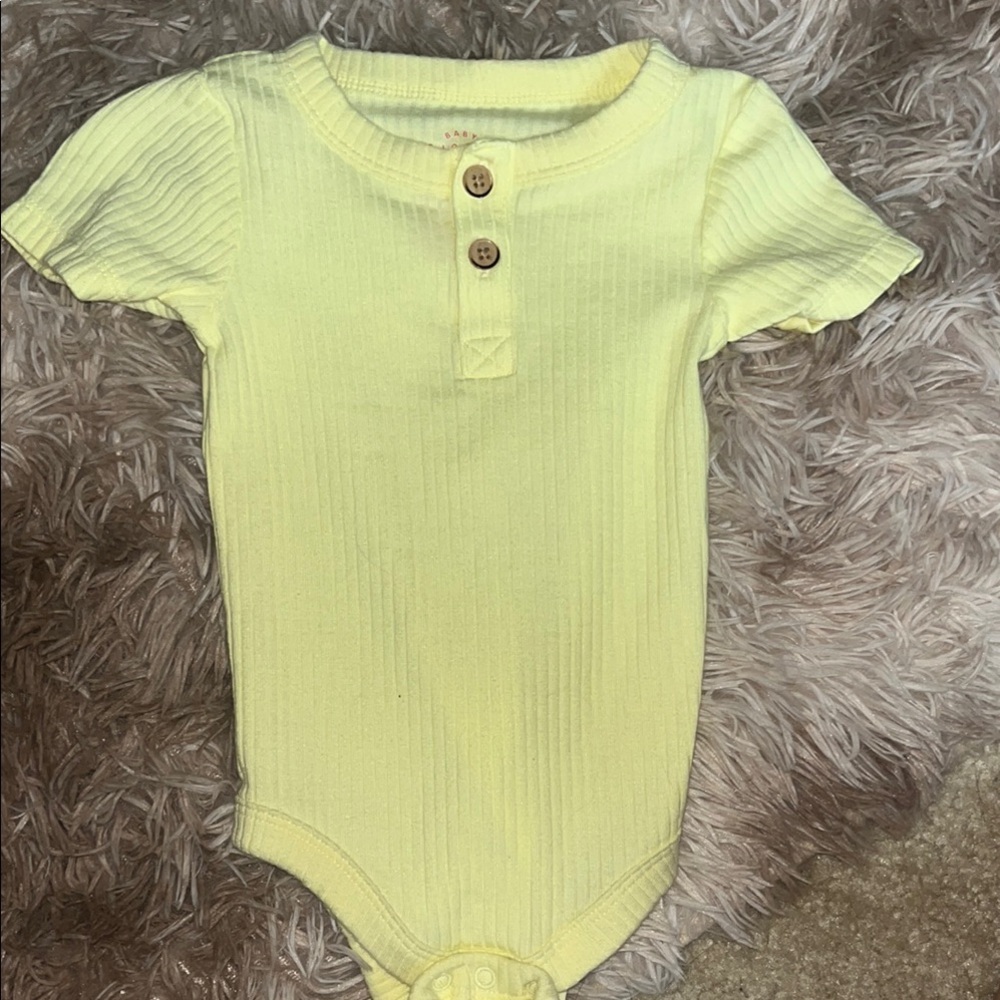 Cat & Jack Yellow Bodysuit One Piece